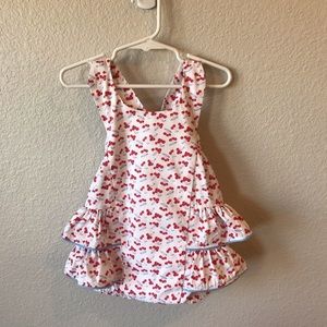 Jack & Teddy Cherry Romper